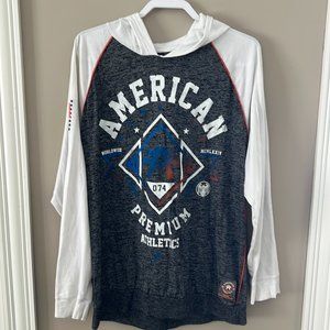 American Fighter Hooded Tshirt